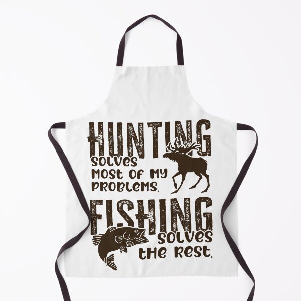 Item preview, Hunting Solves Most of My Problems Fishing Solves The Rest designed and sold by FuntasticDez.