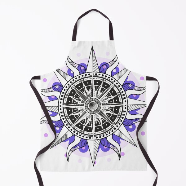 Item preview, Mystical Sun Blue and Purple designed and sold by Trinket-Trickster.
