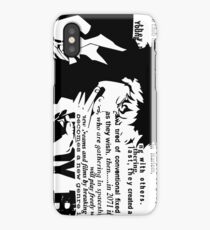 Spike Cowboy bebop White iPhone Case