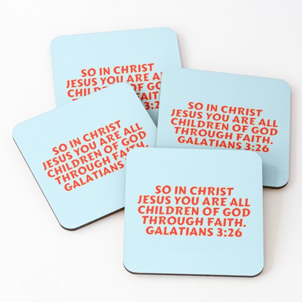 Item preview, Bible Verse Galatians 3:26 designed and sold by Prayingwarrior.