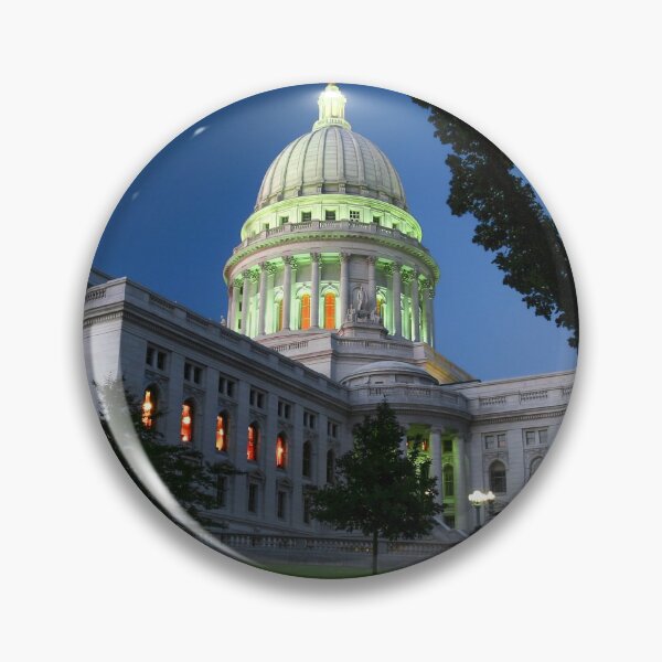 Item preview, Wisconsin State Capitol at Night designed and sold by Todd Klassy.