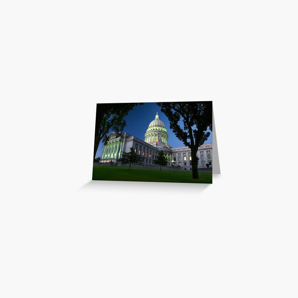 Item preview, Wisconsin State Capitol at Night designed and sold by Todd Klassy.