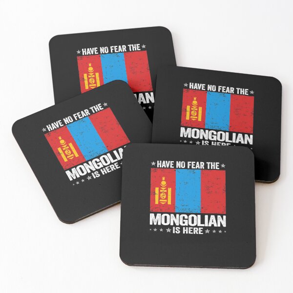 Item preview, Have No Fear The Mongolian Is Here  Mongolia Flag Design designed and sold by JJDzignsShop.