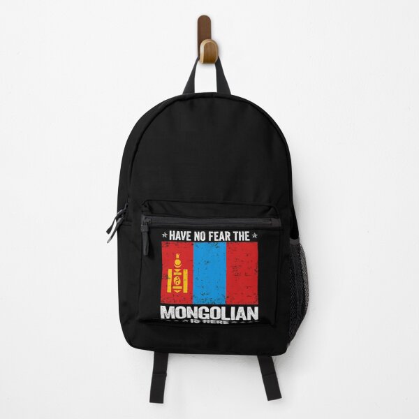 Item preview, Have No Fear The Mongolian Is Here Mongolia Flag Design designed and sold by JJDzignsShop.
