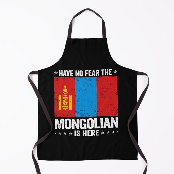 Item preview, Have No Fear The Mongolian Is Here Mongolia Flag Design designed and sold by JJDzignsShop.