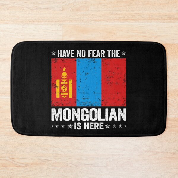 Item preview, Have No Fear The Mongolian Is Here  Mongolia Flag Design designed and sold by JJDzignsShop.