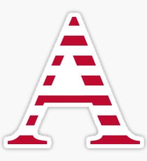 Stripes Alpha Sticker