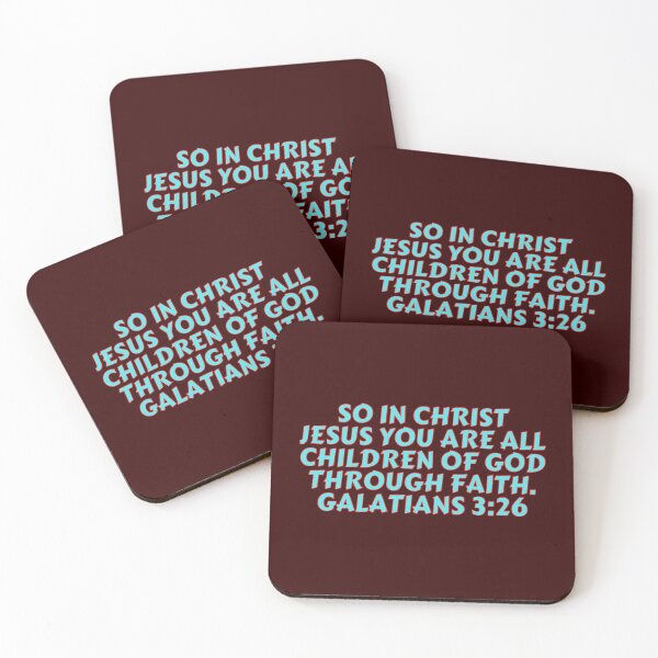 Item preview, Bible Verse Galatians 3:26 designed and sold by Prayingwarrior.