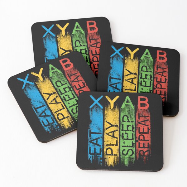 Item preview, Eat Play Sleep Repeat- icons, Game, Funny, Eat Sleep Gaming, Hobby designed and sold by BestDes.