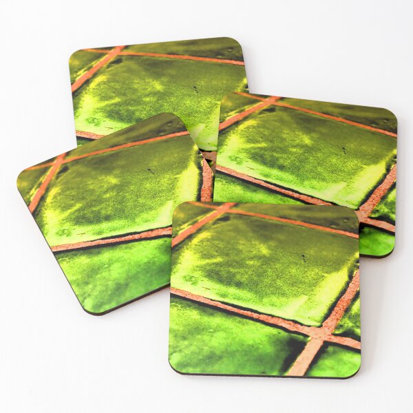 Item preview, Green Tile Pattern, abstract design  designed and sold by Nostrathomas66.