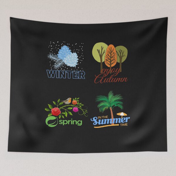 Item preview,  Colorful Four Seasons  designed and sold by Totaghyr.