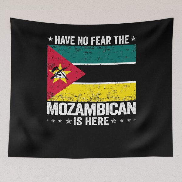 Item preview, Have No Fear The Mozambican Is Here  Mozambique Flag Design designed and sold by JJDzignsShop.
