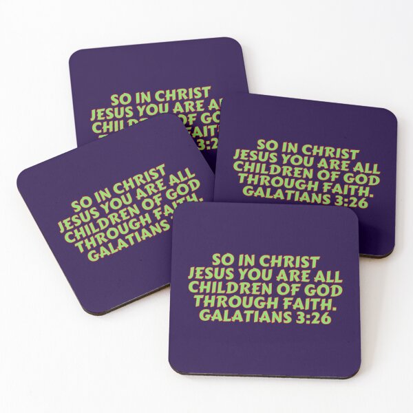 Item preview, Bible Verse Galatians 3:26 designed and sold by Prayingwarrior.