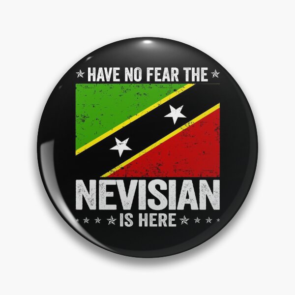 Item preview, Have No Fear The Nevisian Is Here  Saint Kitts and Nevis Flag Design designed and sold by JJDzignsShop.