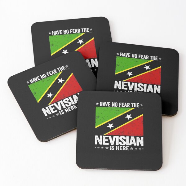 Item preview, Have No Fear The Nevisian Is Here  Saint Kitts and Nevis Flag Design designed and sold by JJDzignsShop.