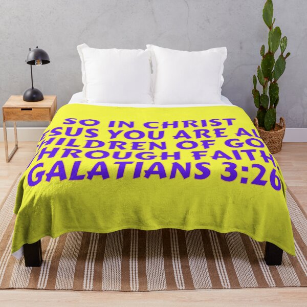 Item preview, Bible Verse Galatians 3:26 designed and sold by Prayingwarrior.