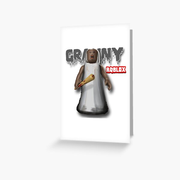 Granny Horror Game Greeting Cards Redbubble - granny song roblox