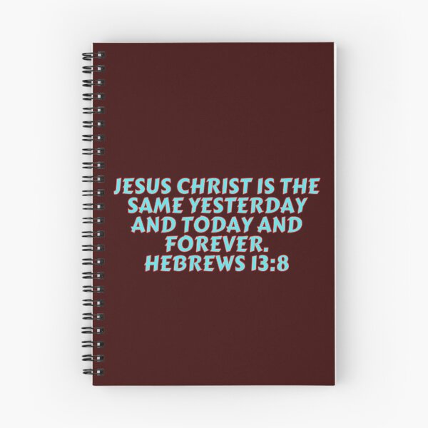 Item preview, Bible Verse Hebrews 13:8 designed and sold by Prayingwarrior.