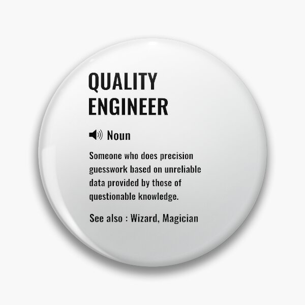 Item preview, Quality Engineer Funny Definition - Quality Engineer  Funny Saying designed and sold by Yay Design.