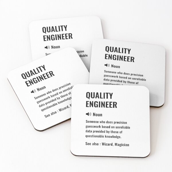 Item preview, Quality Engineer Funny Definition - Quality Engineer  Funny Saying designed and sold by Yay Design.