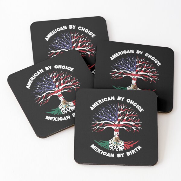 Item preview, Mexican By Birth American By Choice, Half Mexican Half American Flag, Mexican Roots Tree designed and sold by ArtsyloShop.