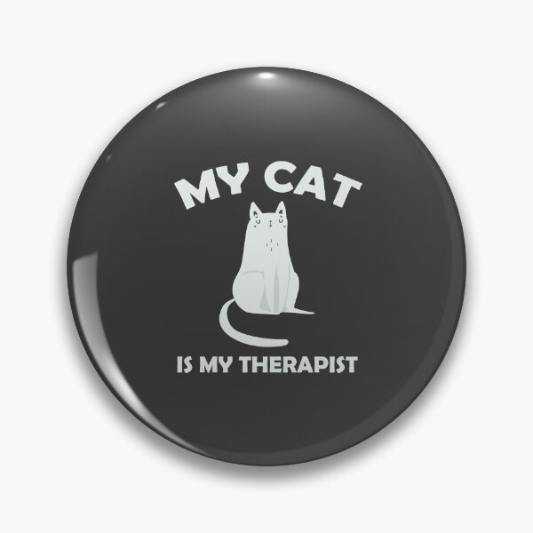 Item preview, My Cat is my Therapist designed and sold by Interpret108.