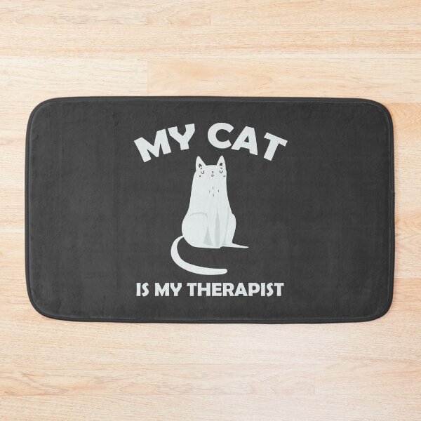 Item preview, My Cat is my Therapist designed and sold by Interpret108.