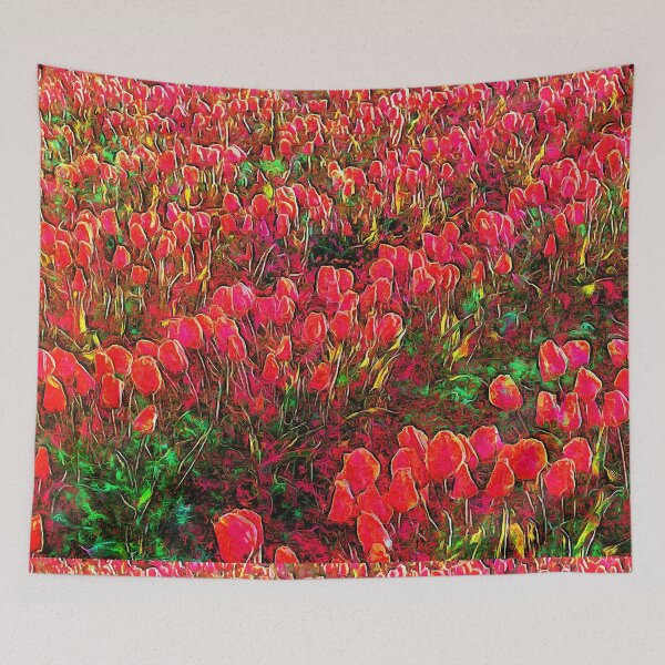 Item preview, Red Tulips in Mt Vernon designed and sold by SeaChangeDesign.