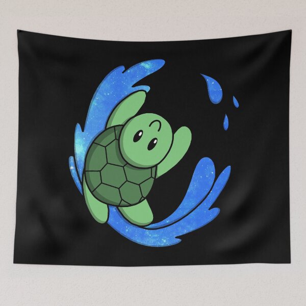 Item preview, Turtle's Sparkly Wave designed and sold by palaco210.
