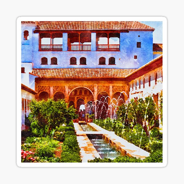 Item preview, Palacio de Generalife Alhambra designed and sold by Travelways.