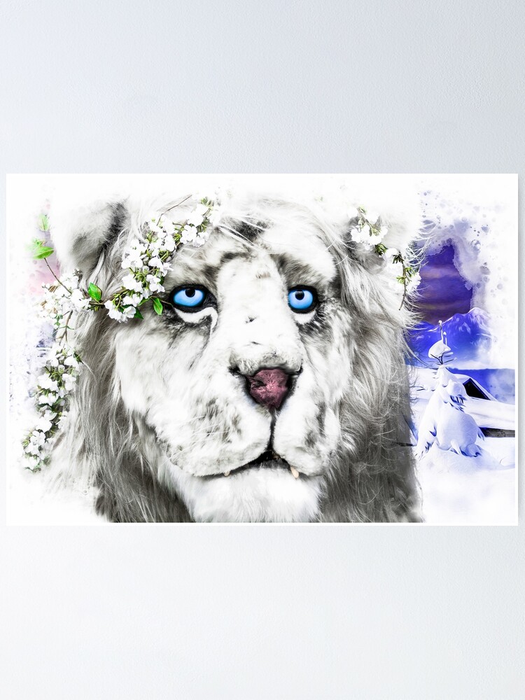 Narnia - Aslan Art Print for Sale by kixbaxrelax