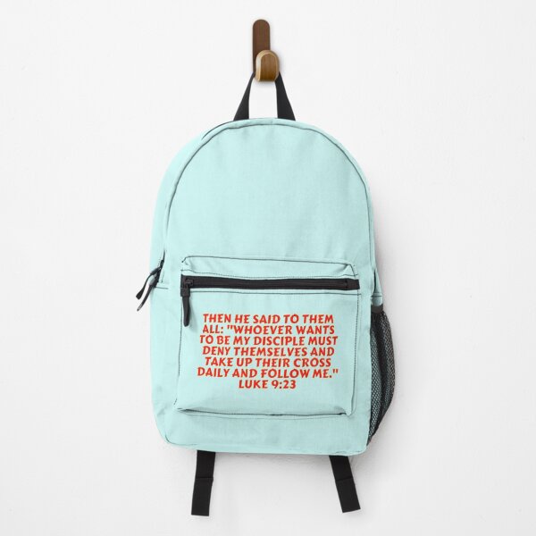 Item preview, Bible Verse Luke 9:23 designed and sold by Prayingwarrior.