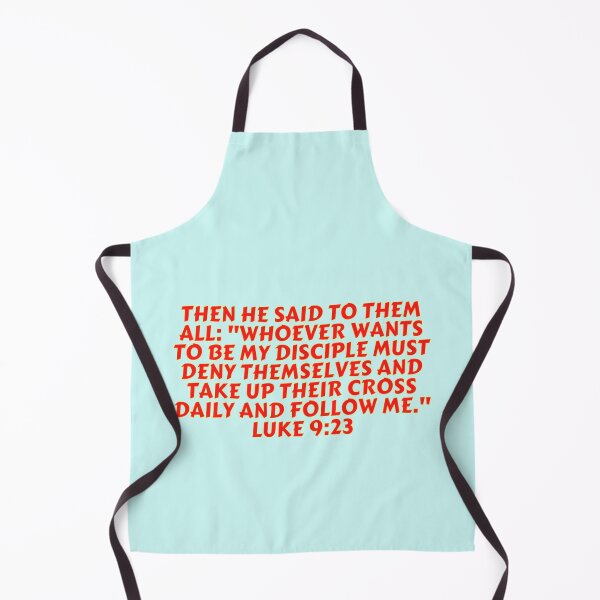 Item preview, Bible Verse Luke 9:23 designed and sold by Prayingwarrior.