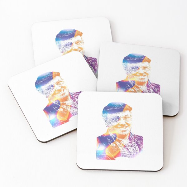 Item preview, Fred Dibnah Bust Rainbow Effect designed and sold by TrashPandaUK.