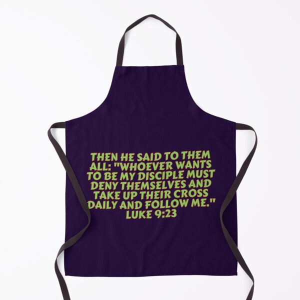 Item preview, Bible Verse Luke 9:23 designed and sold by Prayingwarrior.