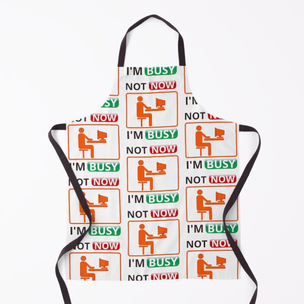 Item preview, Not now, I'm busy designed and sold by ronaldsonou.