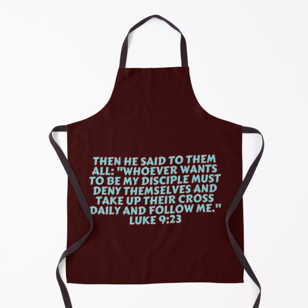 Item preview, Bible Verse Luke 9:23 designed and sold by Prayingwarrior.
