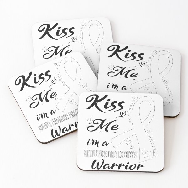 Item preview, Kiss Me I'm A Multiple Hereditary Exostoses Warrior designed and sold by hvoid41.