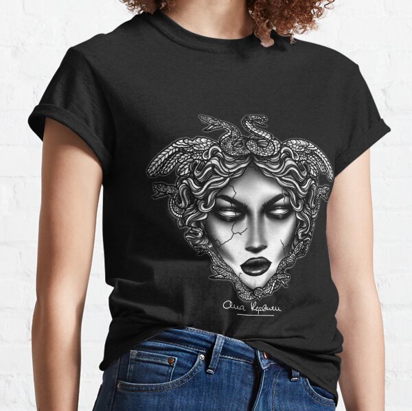 Medusa black. Anne Hepburn Classic T-Shirt