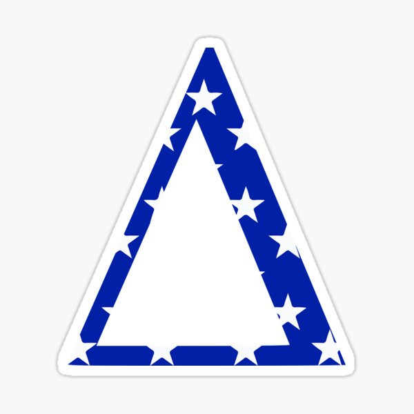 Stars Delta Sticker