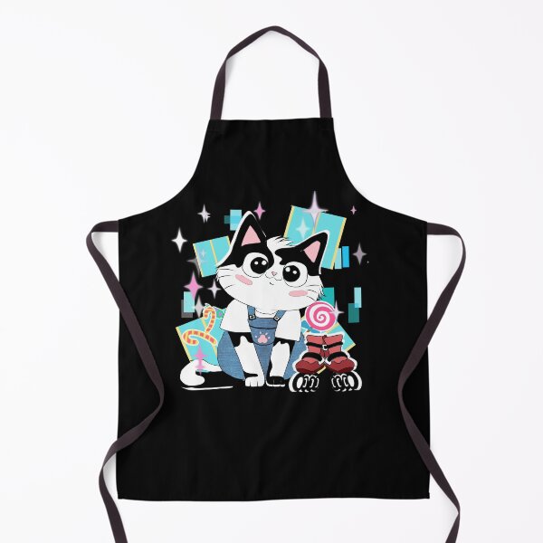 Item preview, Retro Cat Denim Overalls designed and sold by Ginger217.