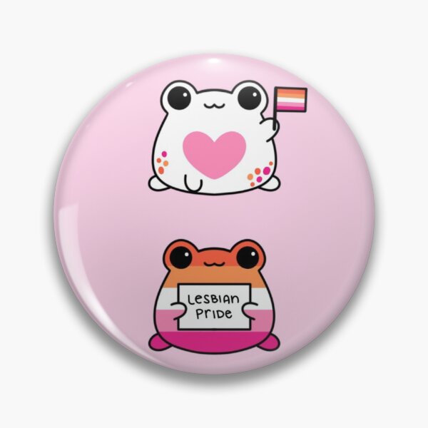 Item preview, Lesbian Pride Frogs designed and sold by CorieCake.