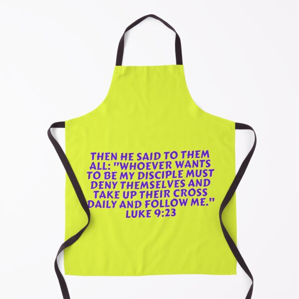 Item preview, Bible Verse Luke 9:23 designed and sold by Prayingwarrior.
