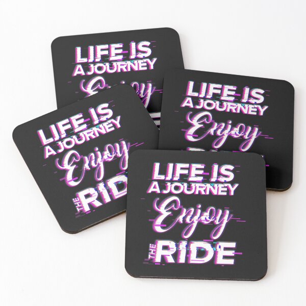 Item preview, Life is a journey enjoy the ride designed and sold by HumanwreckageRB.
