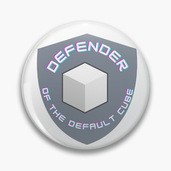 Item preview, Defend the default Cube  designed and sold by trainedspade.
