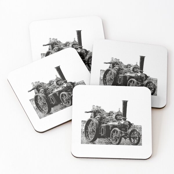 Item preview, Fred Dibnah Tractor designed and sold by TrashPandaUK.