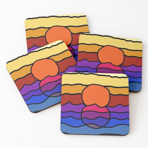 Item preview, 2D Sunset designed and sold by TheSadAstronaut.