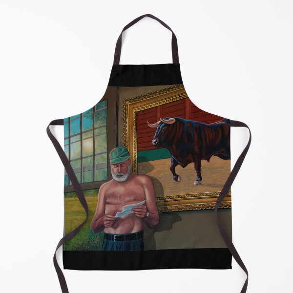 Item preview, Ernest Hemingway Painting designed and sold by PaulMeijering.