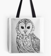 Barred Owl Tote Bag