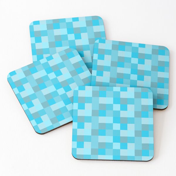 Item preview, Blue Squares in a Checkerboard Repeating Pattern designed and sold by ksrogersdesigns.